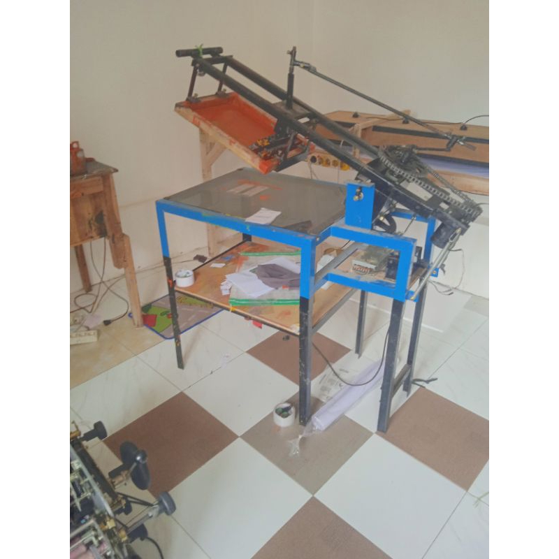 mesin sablon semi otomatis
