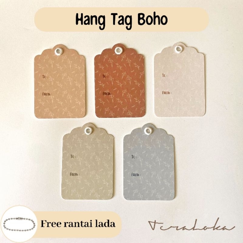 

Hang Tag Boho