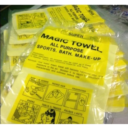 Kanebo Tebal Daya Serap Tinggi Merk Magic Towel Lap Kanebo Motor Original 100% Jumbo Premium Tebal