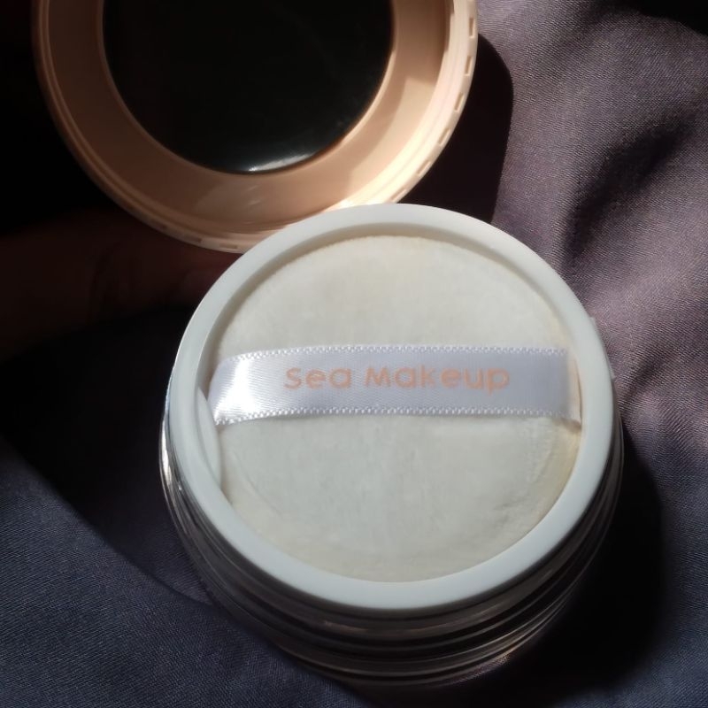 preloved loose powder Sea makeup