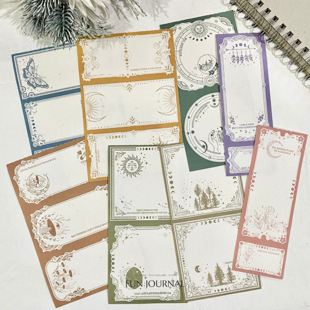 

THE BEAUTY OF MAGICAL DECORATION PAPER UNTUK JOURNAL JURNAL DIY SCRAPBOOK BUJO