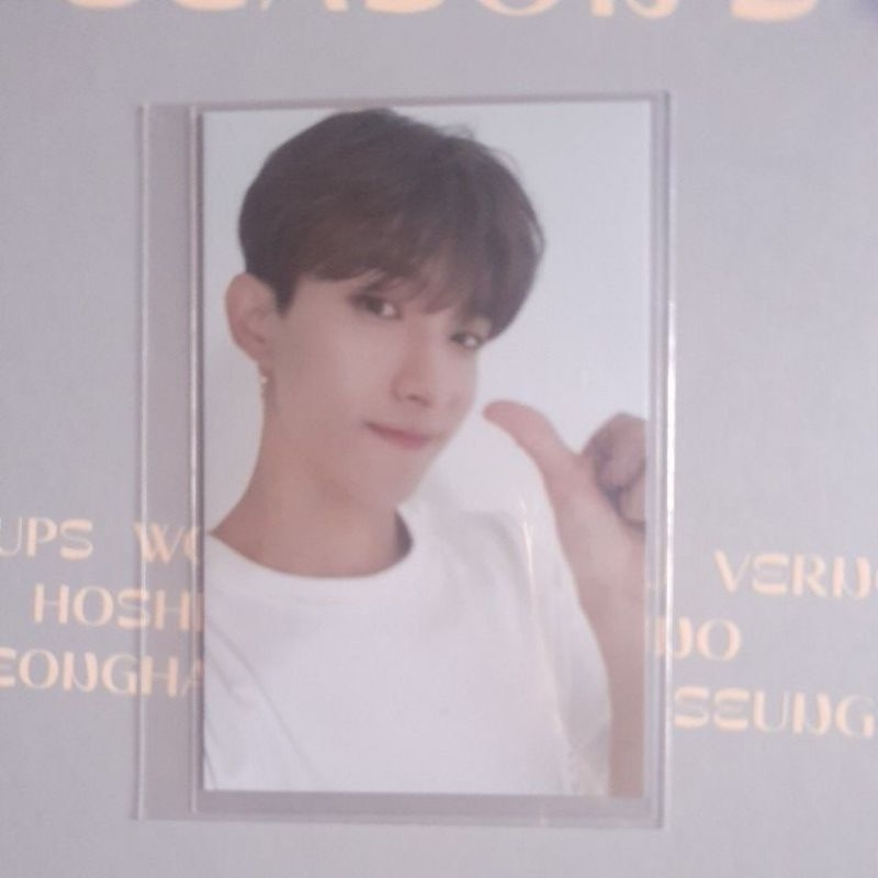 JUAL PHOTOCARD PC DK DOKYEOM SEOKMIN SEVENTEEN PENDANT 6TH ANNIVERSARY