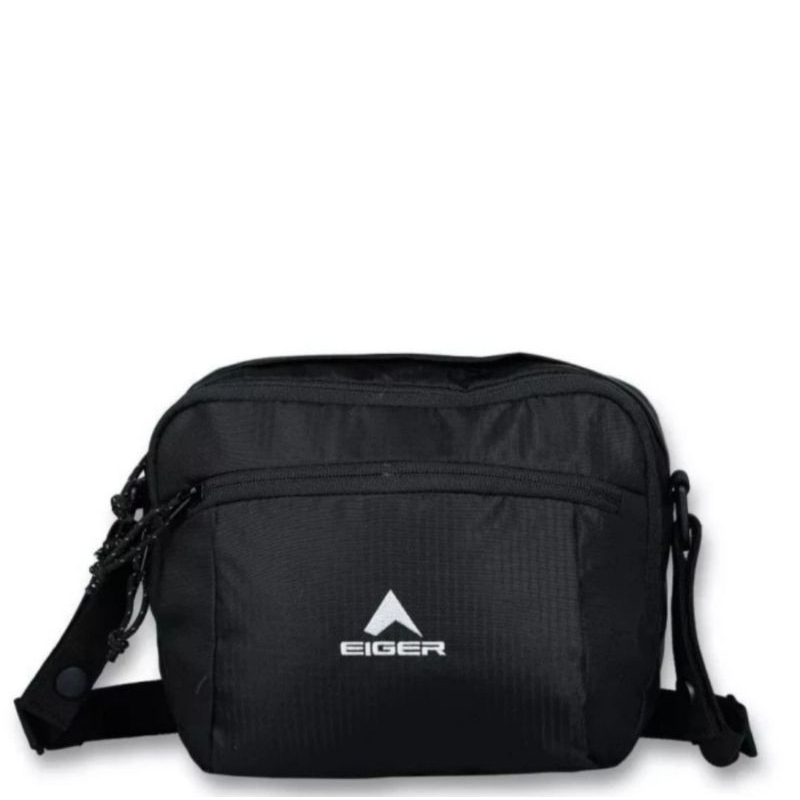 Eiger1989 Comrade Front Bag Chest Pack Black - ORIGINAL