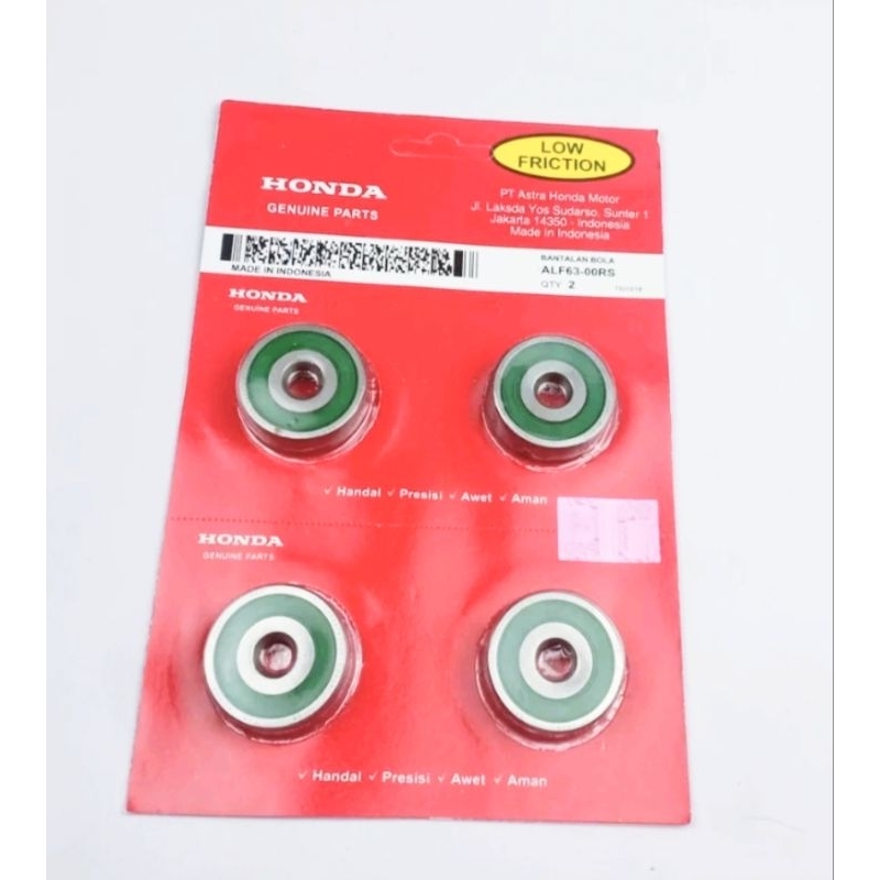 Bearing 6300 rs honda press laher bantalan bola