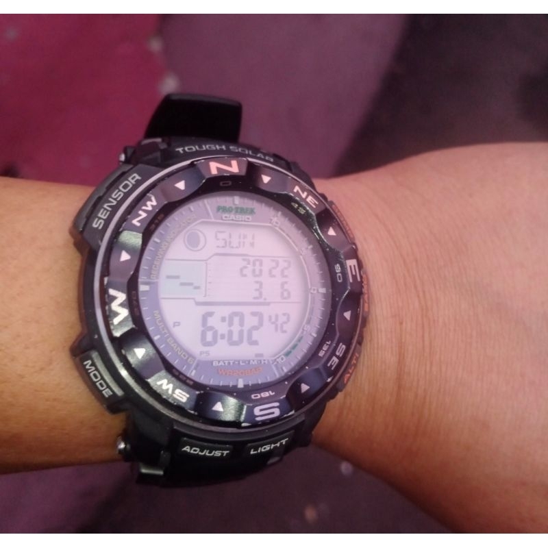 Casio Protrek PRW 2500 bekas like new/multiband 6