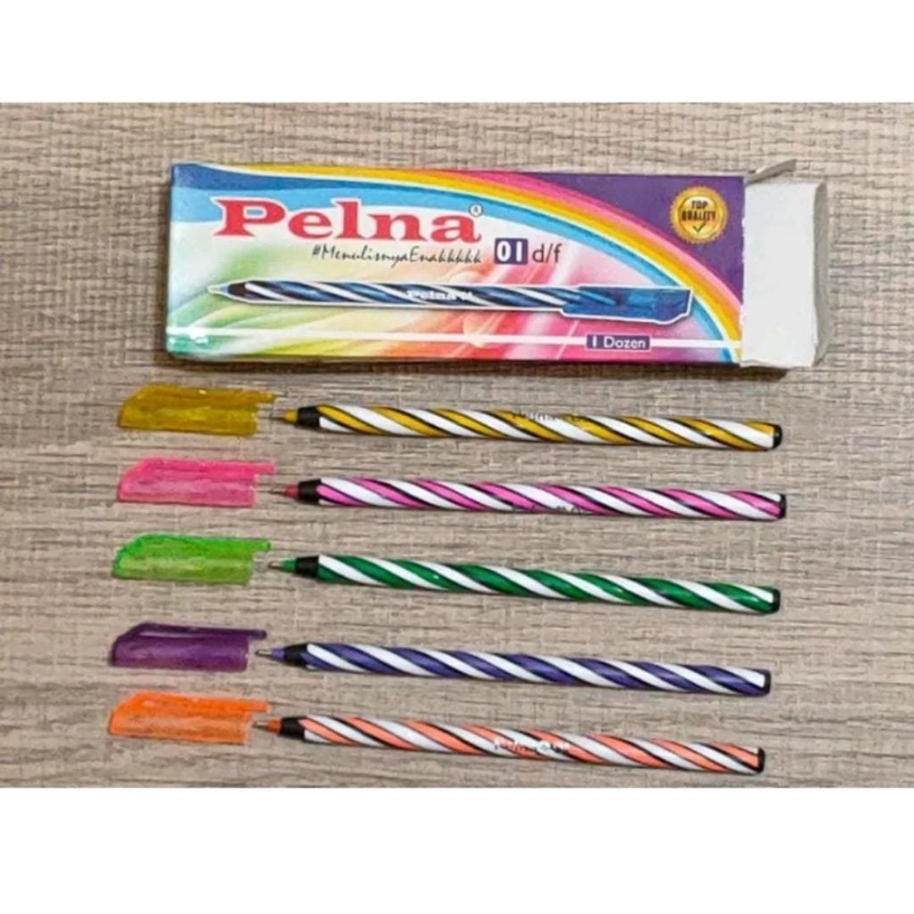 

(ECER 1 pcs) Bulpen Merekku/ Bulpen Pelna/ Bulpen Ulir/ Bulpen Murah