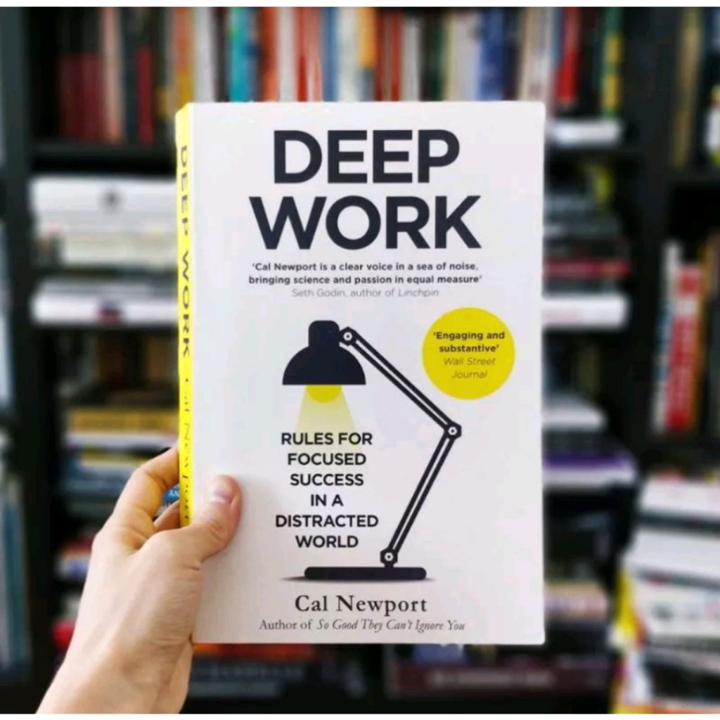 Buku Import Deep Work by Cal Newport-English Version