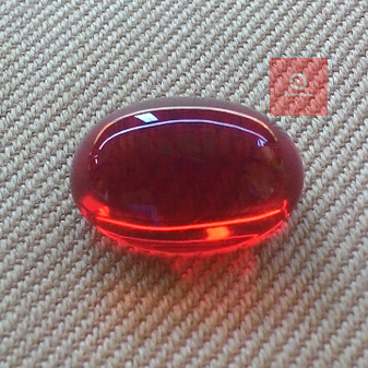 Batu Akik Delima Merah Siam Bangkok