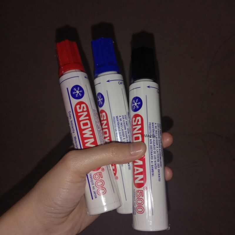 

[BARU] SPIDOL PERMANENT JUMBO MARKER SNOWMAN
