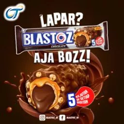 BLASTOZ CHOCOLATE 24G / 1 BOX ISI 12 PCS