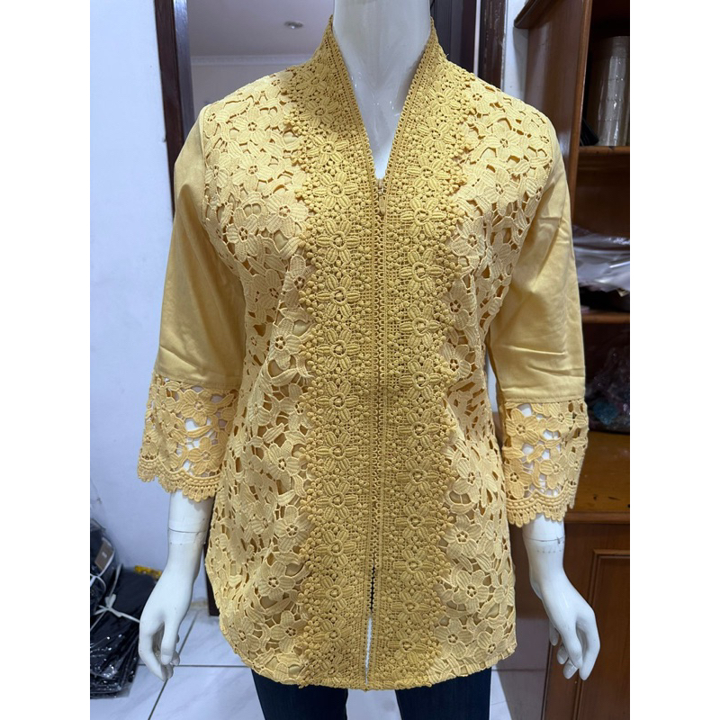 kebaya alexuez size s premium kebaya encim brukat encim