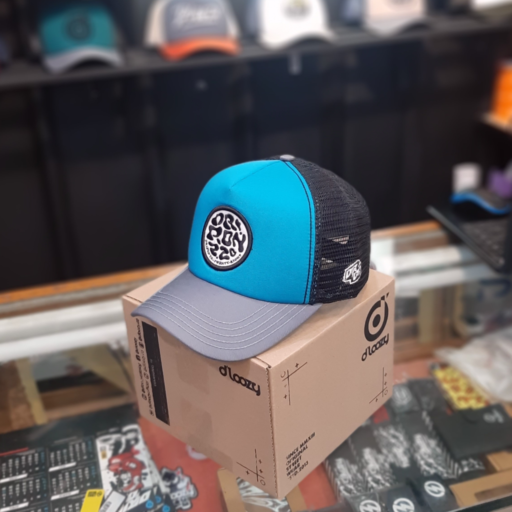 Drip On Topi Trucker Jaring Pria Dewasa Original DO39