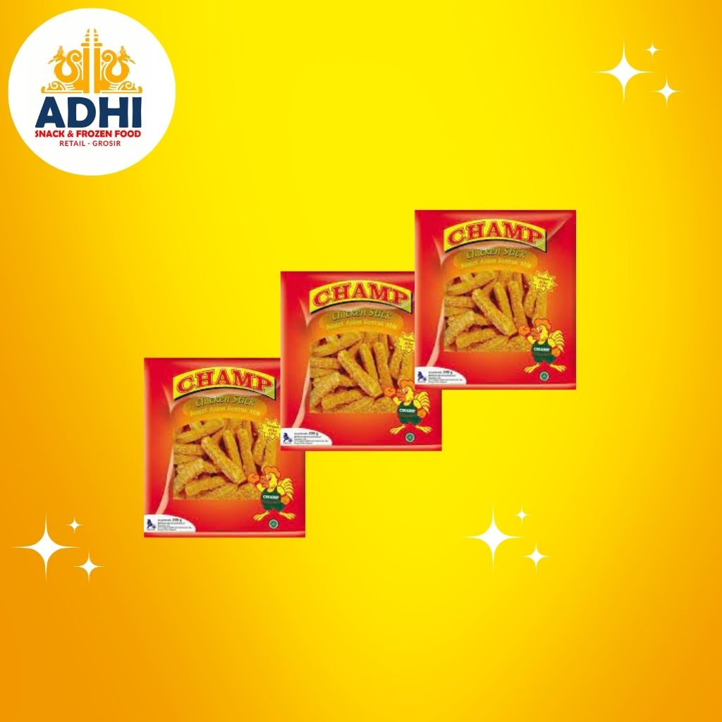 

CHAMP CHICKEN STICK 500GR_FROZEN FOOD