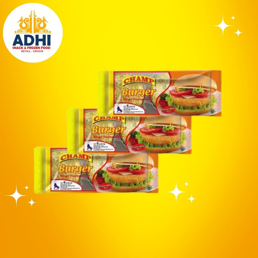 

CHAMP BURGER 315GR_FROZEN FOOD