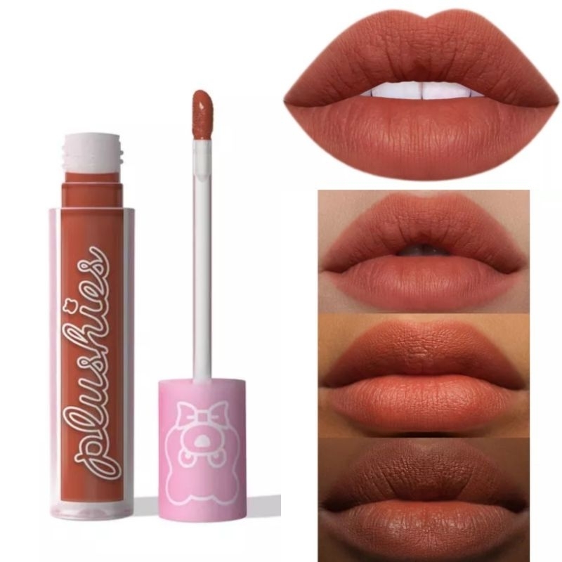 Lime Crime Butterscotch Plushies Soft  Liquid Lipstick Golden Brown