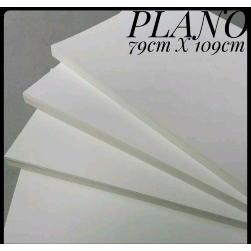 

1 Rim Kertas Ivory 350 GSM Ukuran Plano 79 Cm X 109 Cm