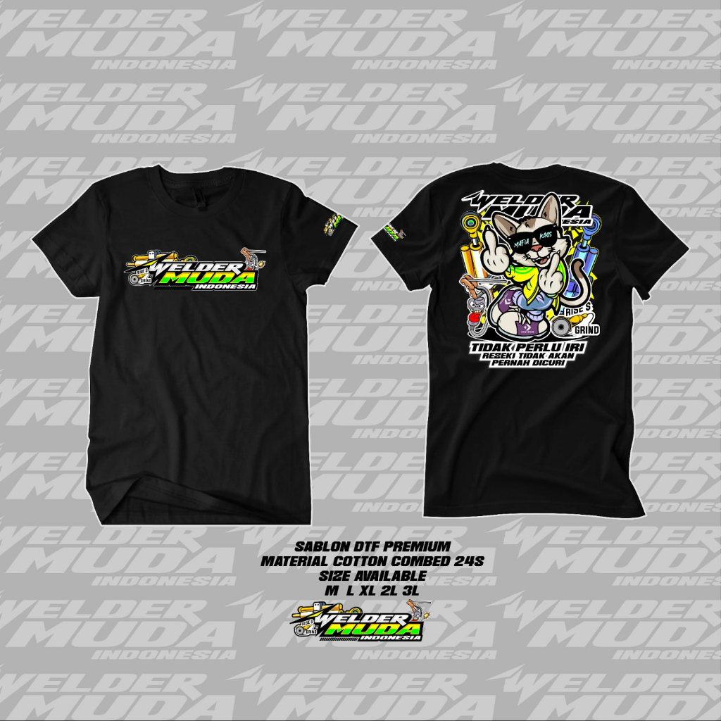 KAOS WELDER MUDA INDONESIA