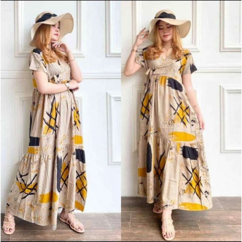 Dress Daster Long Kimono Terbaru Busui