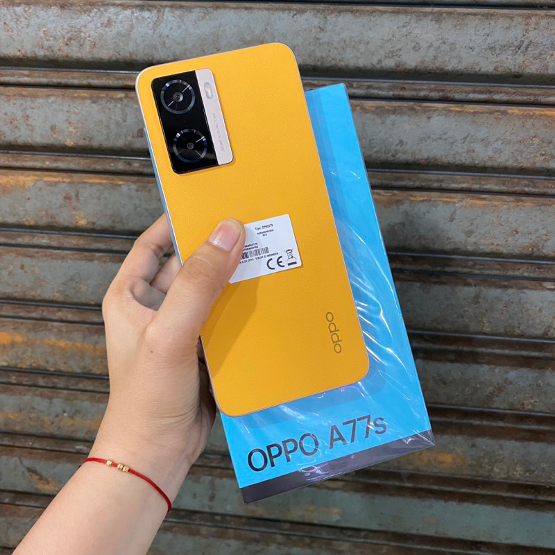Oppo A77s 8/128gb second bekas pakai normal fullset original resmi
