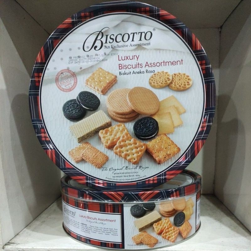 

Biscotto Biscuits Assortment 400gr 400gram