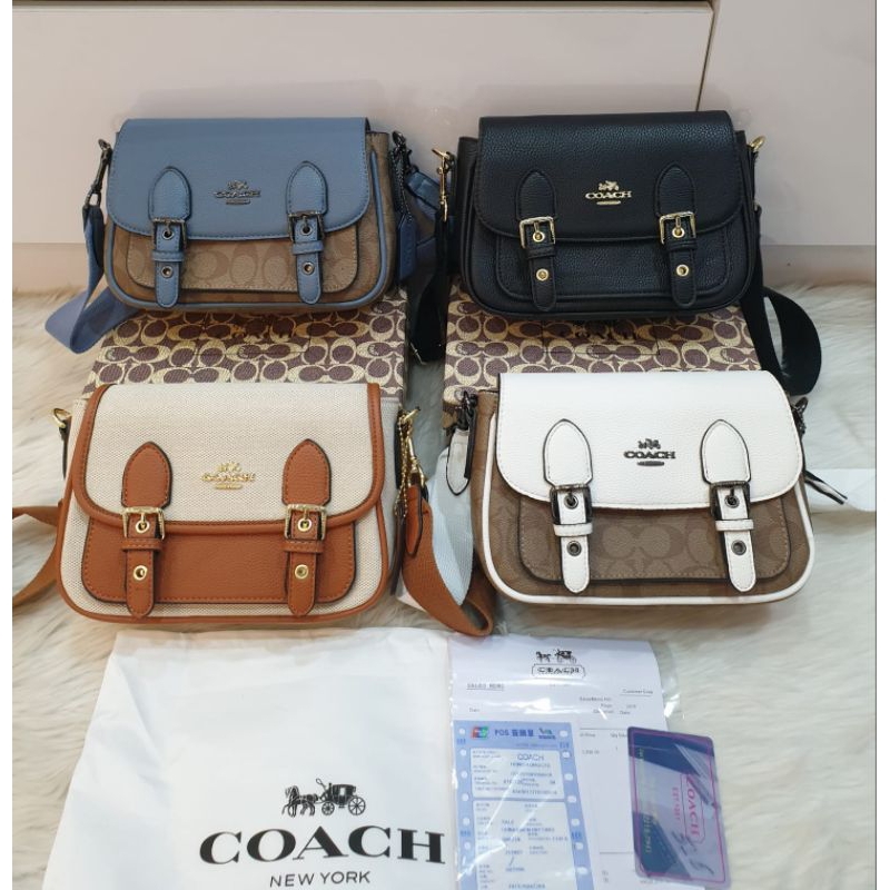 tas fashion coach slingbag,coc ctossbody bag, coc selempang free box