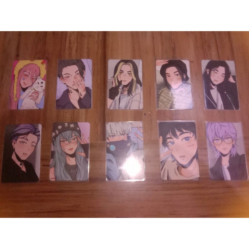photocard anime by 6baji