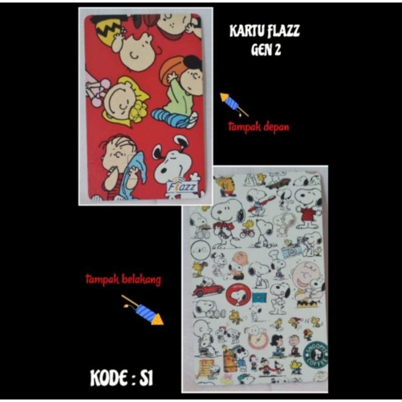 Kartu Flazz BCA Gen 2 - SNOOPY