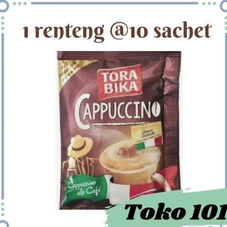 

Kopi Torabika Cappuccino Sachet per renteng @10bks