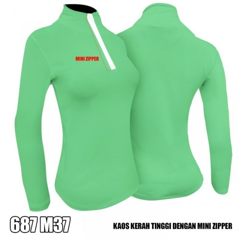 Sixpack Kaos sleting  Wanita long atm M37