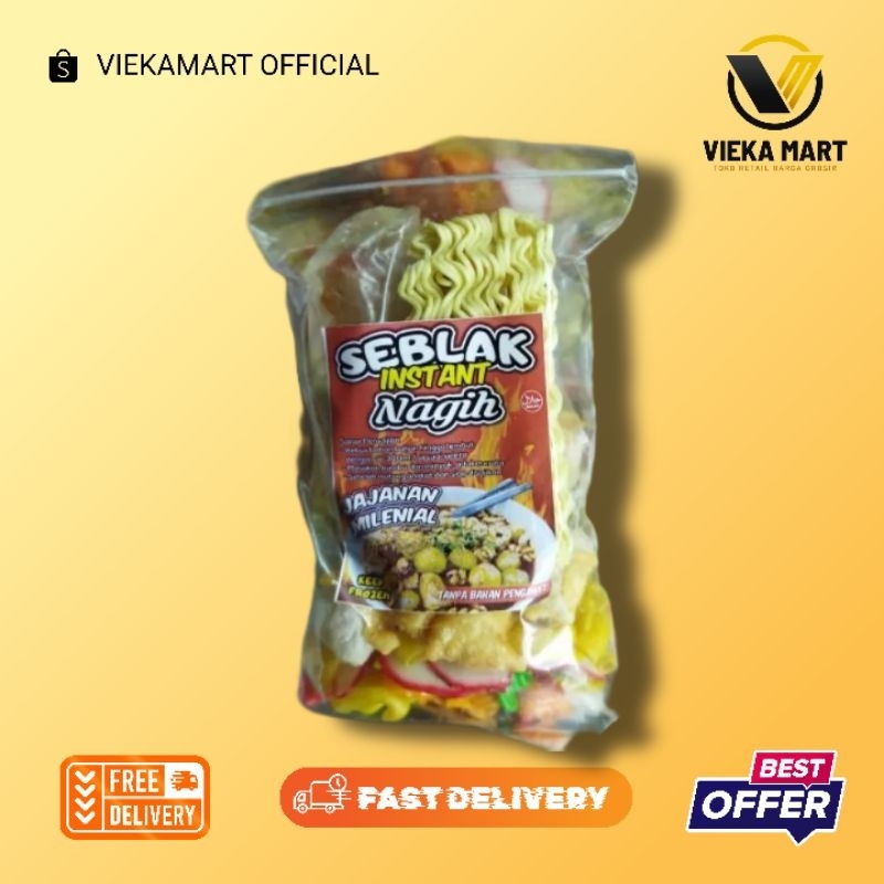 

Seblak Instant Nagih | Seblak + Baso Aci Jajanan Milenial Lengkap dan murah