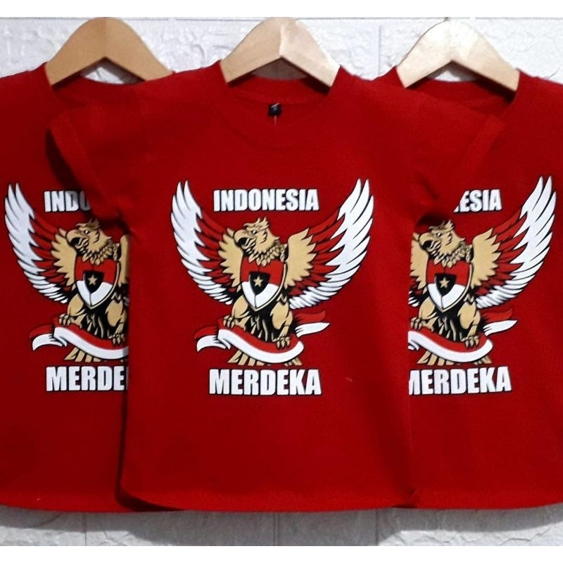 Baju Kaos couple keluarga kemerdekaan/kaos kemerdekaan 17 agustus Nineteen star