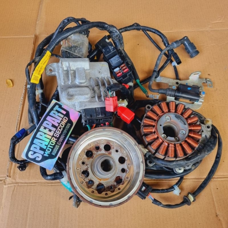 K2V K2VG - N42 acg double starter otomatis pengapian kelistrikan kabel body eccu ecu ecm new vario 1