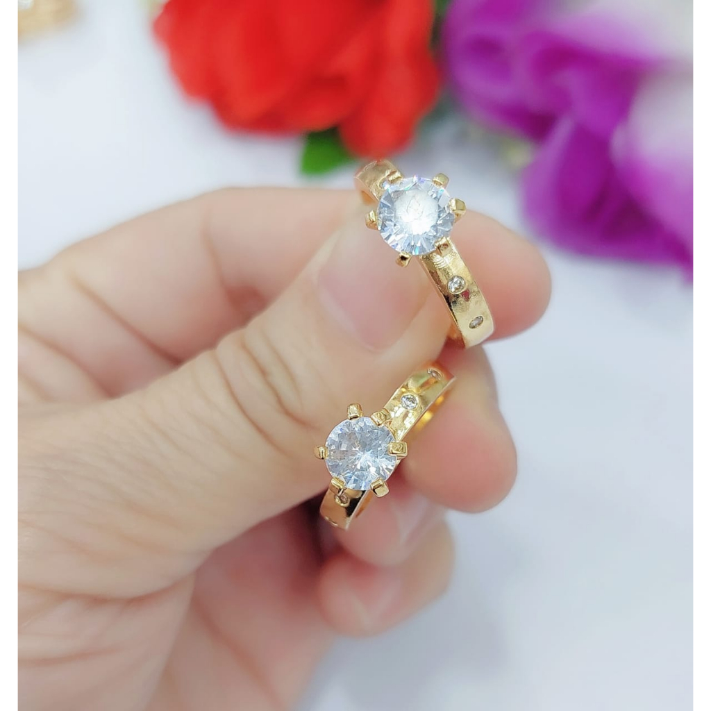 Cincin Xuping Permata Perhiasan Wanita R147 148 149 150