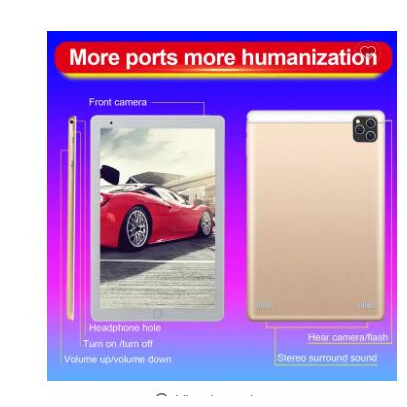 Murah Tablet PC 8 Inch Metal Case Dual Kamera Octa Core Komputer Mini Tablet PC