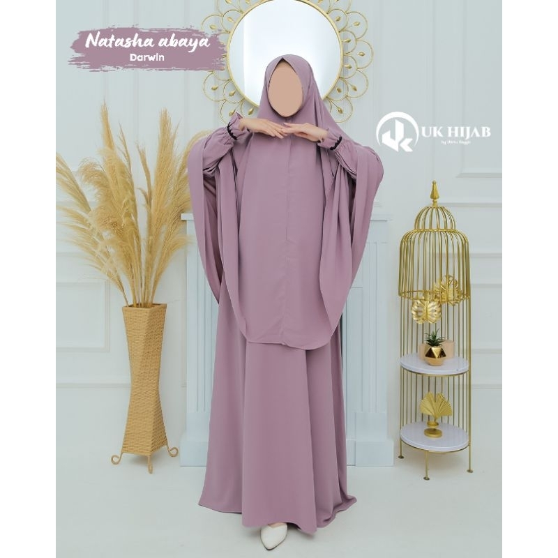 NATASHA ABAYA ONE SET/DRESS ONLY MATT WOLFIS FORZALETA BY UKHIJAB