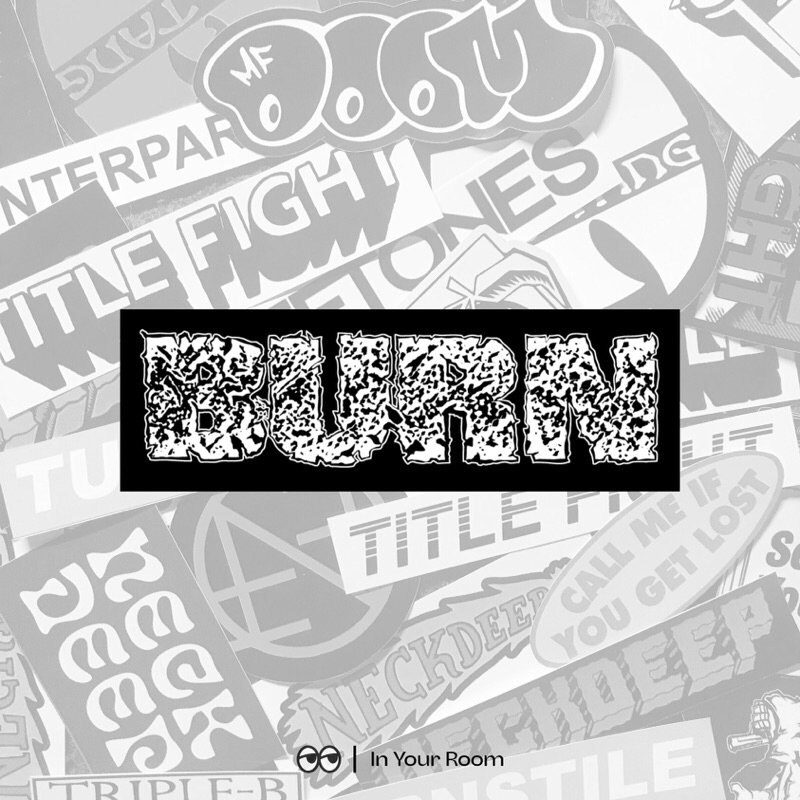 

STICKER BAND BURN | BAHAN GRAFTAC