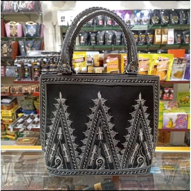 Tas Pucuk Rebung Khas Aceh || Handbag Motif Pucuk Rebung Khas Aceh