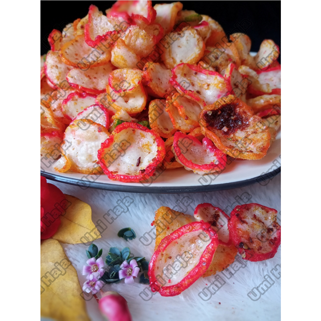 

Keripik Seblak Kencur Pedas 500 Gram Cemilan Instant / Makanan Murah / Kripik / Kerupuk / Krupuk