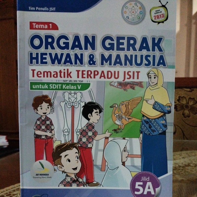 Tematik SDIT kelas 5 tema 1 Jilid 5A, Tematik Terpadu JSIT,  Pustaka Mulia