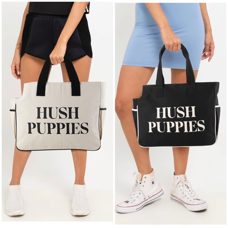 ORIGINAL HUSH PUPPIES TAS TOTE UNISEX CANVAS TENNIS