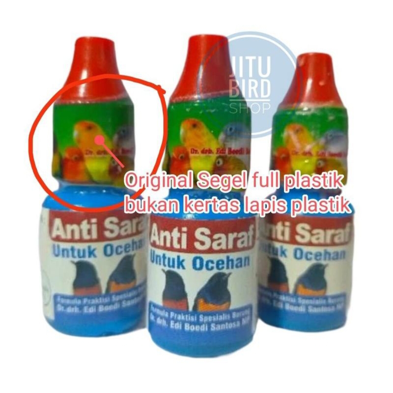 ANTI SARAF DR. EDI OBAT BURUNG SAKIT TETELO GANGGUAN SYARAF STRESS