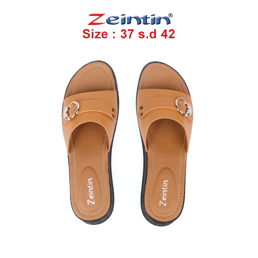 Zeintin - Sandal Wanita | Sandal  Slip On Jepit | Sandal Wanita Wedges Model Baru Original Zeintin HP