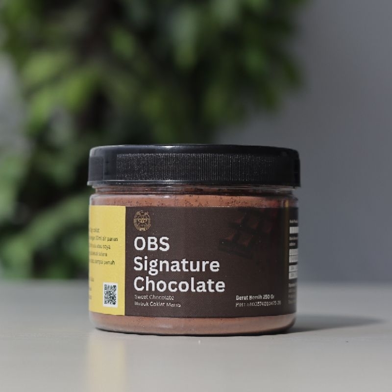 

Bubuk Minuman CHOCOLATE Powder | Signature Chocolate OBS | Coklat Cokelat