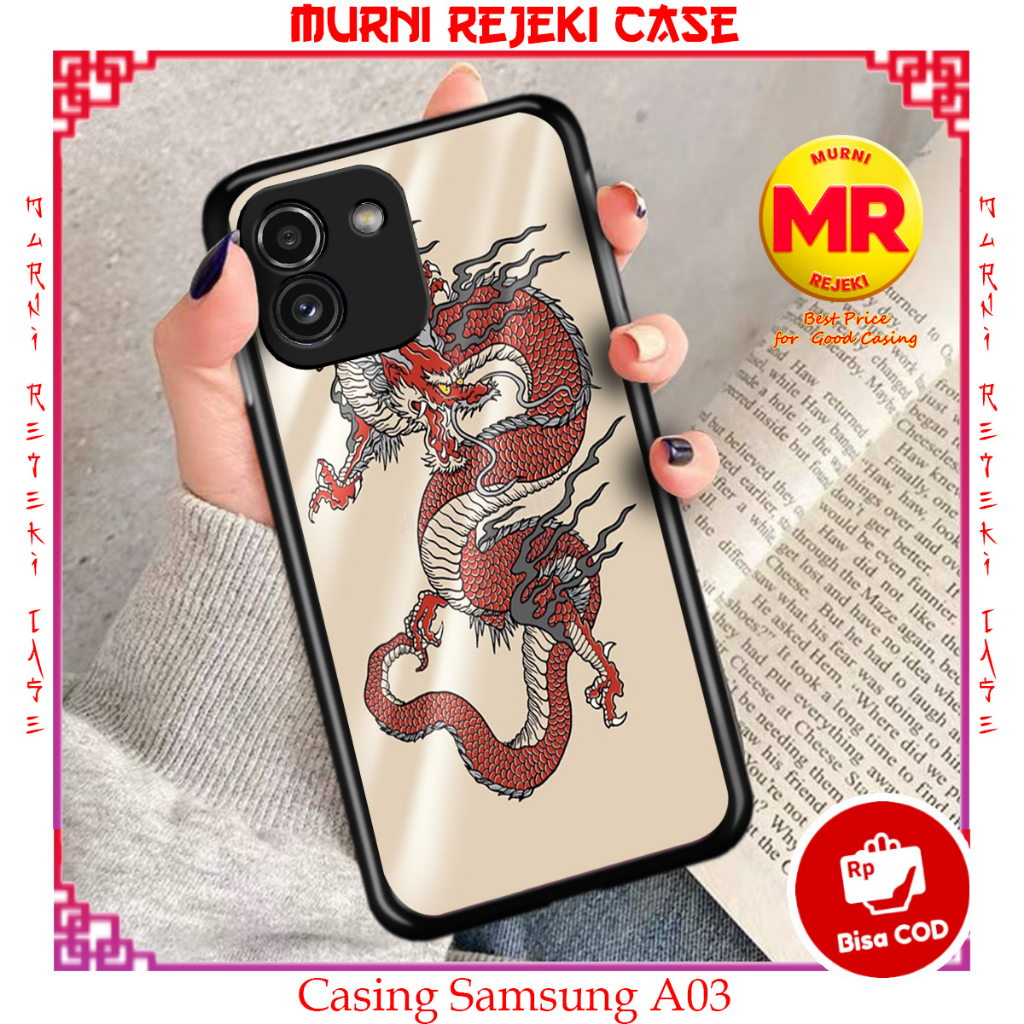 Casing Hp Samsung A03 Case Samsung A03 Motif DRAGON NEW Casing Samsung Case Anime Softcase Hardcase 