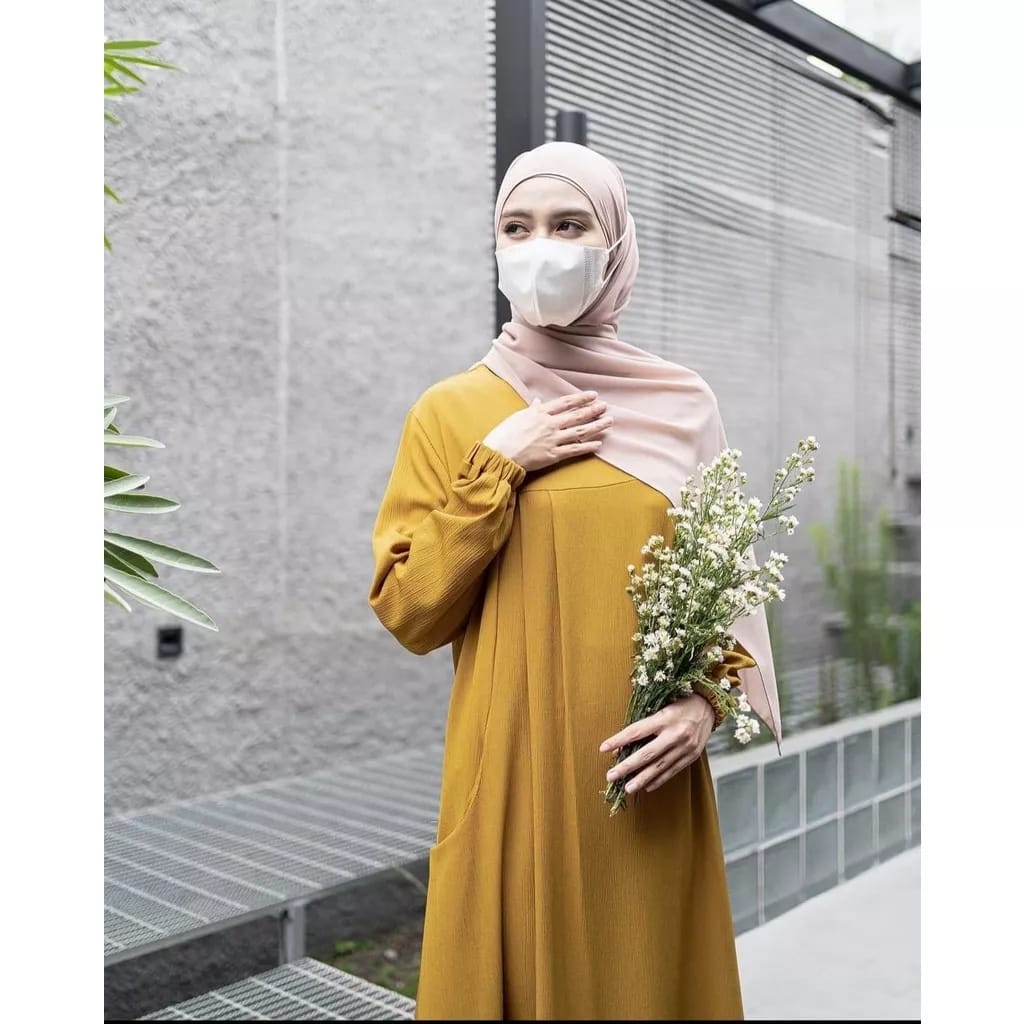 HD16: BISA COD [WAZKA DRESS][ GAMIS TERBARU BAHAN CRINGKLE AIRFLOW ORI PREMIUM] [FASHION MUSLIM  TERBARU 2023] [GAMIS POLOS BUSUI KEKINIAN ]  BAJU WANITA MUSLIMAH TERLARIS KEKINIAN] [DRESS KONDANGAN BEST SELLER] [ SIZE S, M, L, XL] PAKAIAN WANITA MASAKINI