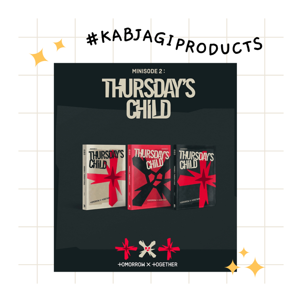 [CLEARANCE SALE] Album TXT Minisode 2: Thursday's Child (Sealed Album + PC POB + Card Holder)