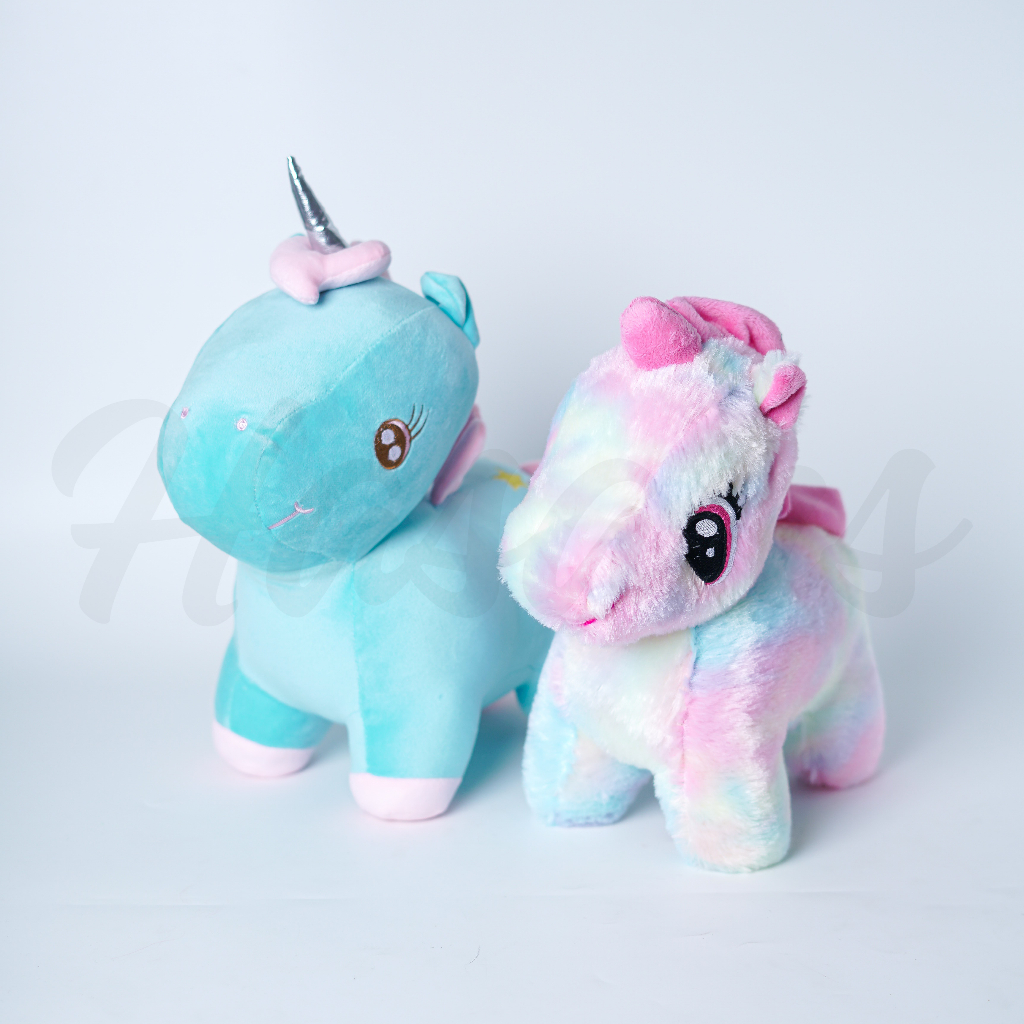 [1 Pcs] Mainan Boneka / Boneka Karakter / Boneka Lucu / Boneka Dino / Boneka Bear / Boneka Unicorn / Boneka