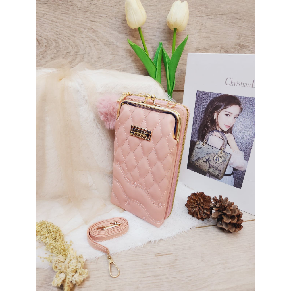 Tas Hp Forever Young/Dompet Hp Behel Resleting 1/Tas Hp Wanita Korean Style 5M-113
