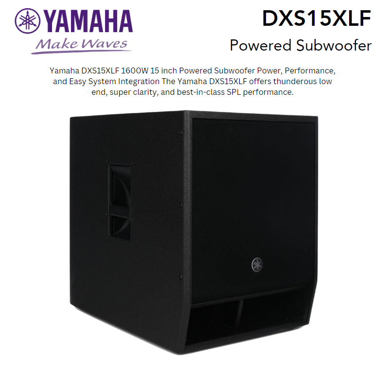 Yamaha DXS15XLF DXS 15XLF aktif subwoofer