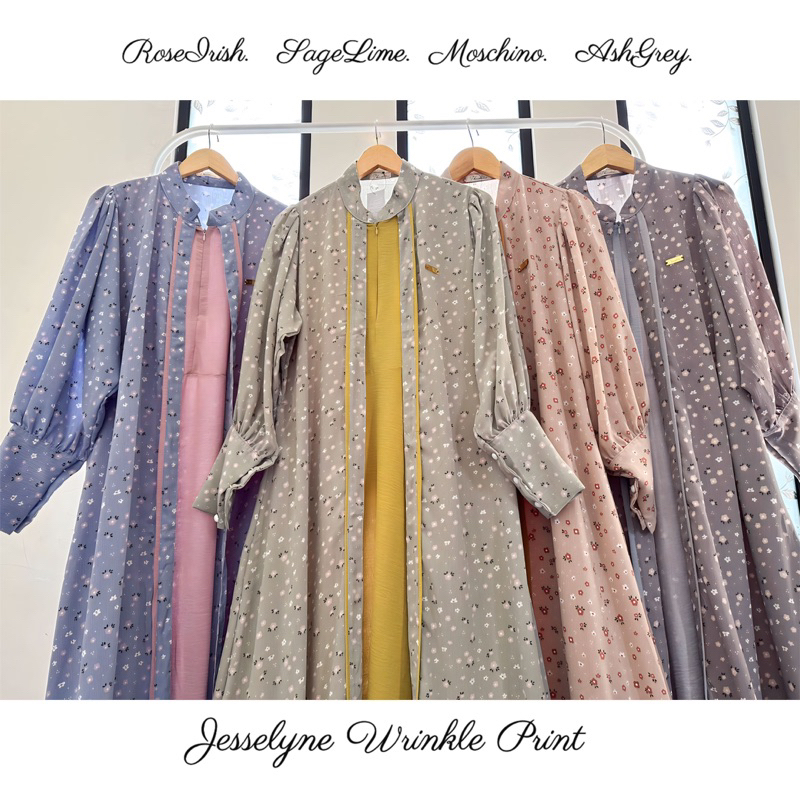 JESSELYNE Wrinkle Printing Original mix Wrinkle Gramasi 185
